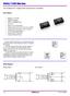 MAU100 Series. 1W, Miniature SIP, Single & Dual Output DC/DC Converters MINMAX. Block Diagram. Key Features