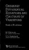ORDINARY DIFFERENTIAL EQUATIONS AND CALCULUS OF VARIATIONS