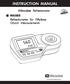 INSTRUCTION MANUAL Milwaukee Refractometer MA888 Refractometer for Ethylene Glycol Measurements