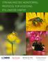 STREAMLINED BEE MONITORING PROTOCOL FOR ASSESSING POLLINATOR HABITAT