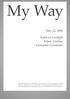 My Way. May 22, Euler in ConTEXt Adam Lindsay Lancaster University