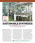 Sustainable Syntheses