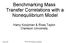 Benchmarking Mass Transfer Correlations with a Nonequilibrium Model