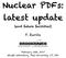 Nuclear PDFs: latest update