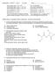 Biochemistry I Fall 2015 Exam 1 Dr. Stone Name