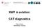 NWP in aviation: CAT diagnostics