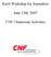 Kavli Workshop for Journalists. June 13th, CNF Cleanroom Activities