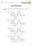 Waves Final Review. Name: Date: 1. On which one of the following graphs is the wavelength λ and the amplitude a of a wave correctly represented?