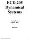 ECE-205 Dynamical Systems