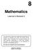 Mathematics. Learner s Module 5