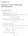 Summary of time independent electrodynamics