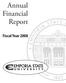 Annual Financial Report. Fiscal Year 2008