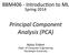 Principal Component Analysis (PCA)