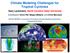 Climate Modeling Challenges for Tropical Cyclones