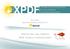 XPDF. EPDIC15, Bari, Italy, 14/06/16 MS06: Progress in instrumentation. The New X-ray Pair Distribution Function Beamline at Diamond Light Source