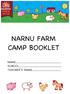 NARNU FARM CAMP BOOKLET