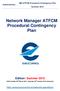 Network Manager ATFCM Procedural Contingency Plan