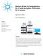 Analysis of Beer by Comprehensive 2D-LC with the Agilent 1290 Infinity 2D-LC system