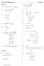 ( ) ( ) ( ) 2011 HSC Mathematics Solutions ( 6) ( ) ( ) ( ) π π. αβ = = 2. α β αβ. Question 1. (iii) 1 1 β + (a) (4 sig. fig.