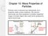 Chapter 10: Wave Properties of Particles