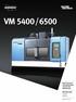 VM 5400 / High Performance Vertical Machining Center for Die / Mold Machine VM 5400 VM ver. EN SU