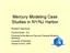 Mercury Modeling Case Studies in NY/NJ Harbor