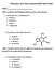 Chemistry Unit Test 2 Review 8HPS