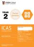 ICAS. Practice Questions. Educational Assessment Australia eaa.unsw.edu.au. International Competitions and Assessments for Schools STUDENT S NAME: