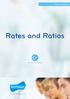 Rates and Ratios. Rates and Ratios. Curriculum Ready.