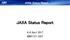 JAXA Status Report. JAXA Status Report. 4-6 April 2017 WMO ET-SAT