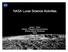 NASA Lunar Science Activities. Lunar Science and Exploration