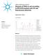 Application Note. Agilent Application Solution Analysis of PAHs in soil according to EPA 8310 method with UV and fluorescence detection.
