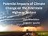 Potential Impacts of Climate Change on the Interstate Highway System