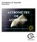 Astrometry of Asteroids Student Manual