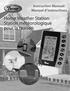 Home Weather Station (HWS) Instruction Manual Table of Contents