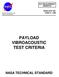 PAYLOAD VIBROACOUSTIC TEST CRITERIA