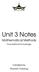 Unit 3 Notes Mathematical Methods