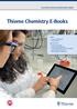 Thieme Chemistry E-Books