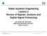 Radar Systems Engineering Lecture 3 Review of Signals, Systems and Digital Signal Processing
