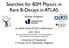 Searches for BSM Physics in Rare B-Decays in ATLAS