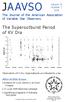 The Journal of the American Association of Variable Star Observers. The Superoutburst Period of KV Dra