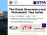 The Virtual Observatory and Photometric Time Series