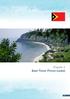 Chapter 3 East Timor (Timor-Leste)