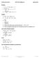 Final Exam Review MAT-031 (Algebra A) Spring 2013
