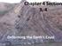 Chapter 4 Section 3, 4. Deforming the Earth s Crust