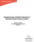 Operational Uses of Weather Information in GIS-based Decision Support Systems