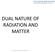 DUAL NATURE OF RADIATION AND MATTER I K GOGIA KV JHARODA KALAN DELHI.