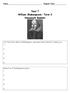 Year 7 William Shakespeare Term 2 Homework Booklet