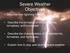 Severe Weather Objectives