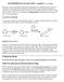 SYNTHESIS OF AN AZO DYE revisited (1 or 2 credits)